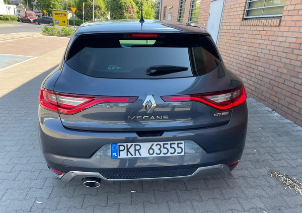 Renault Megane cena 44800 przebieg: 98000, rok produkcji 2016 z Bartoszyce małe 79